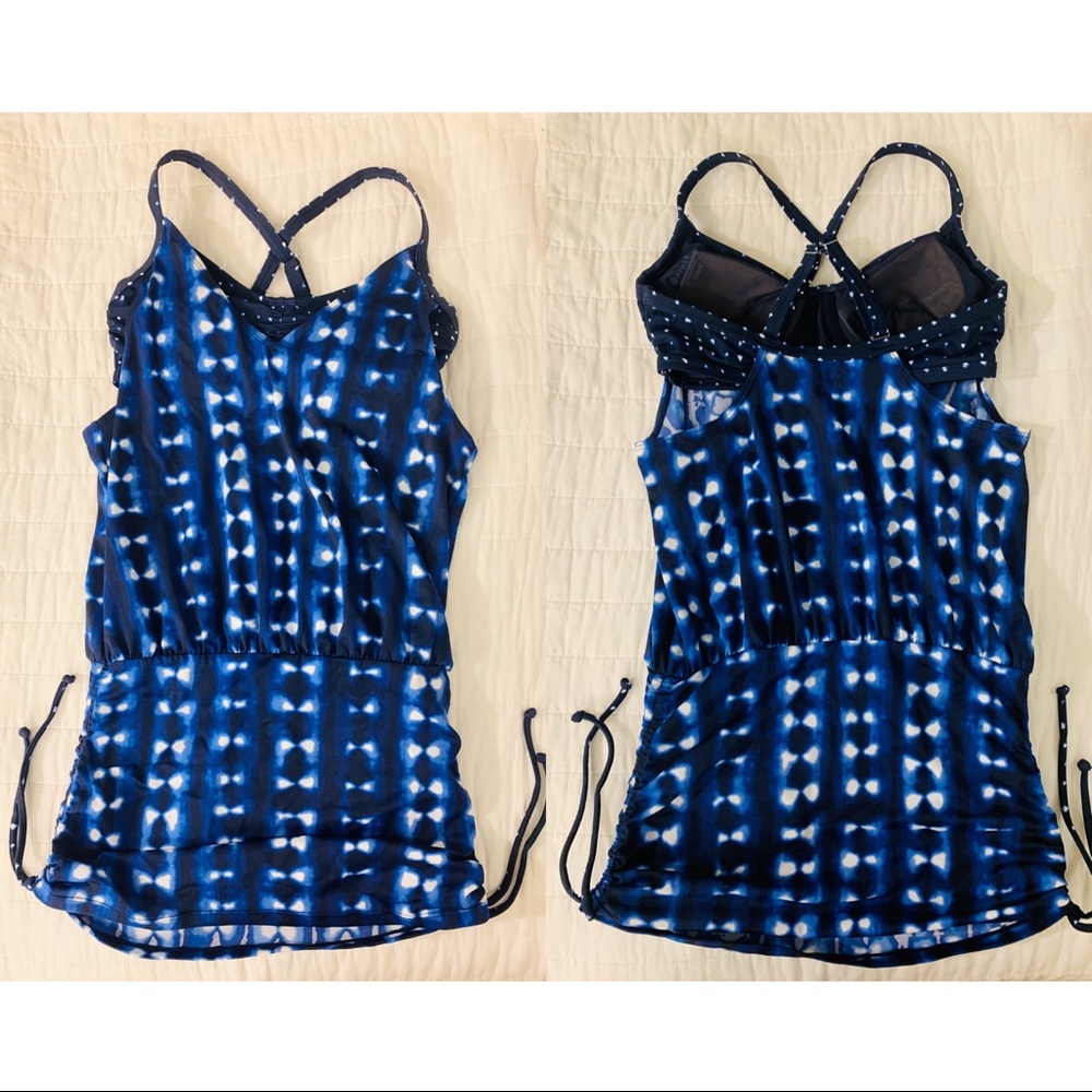 Athleta side scrunch Tankini - Picture 6 of 8